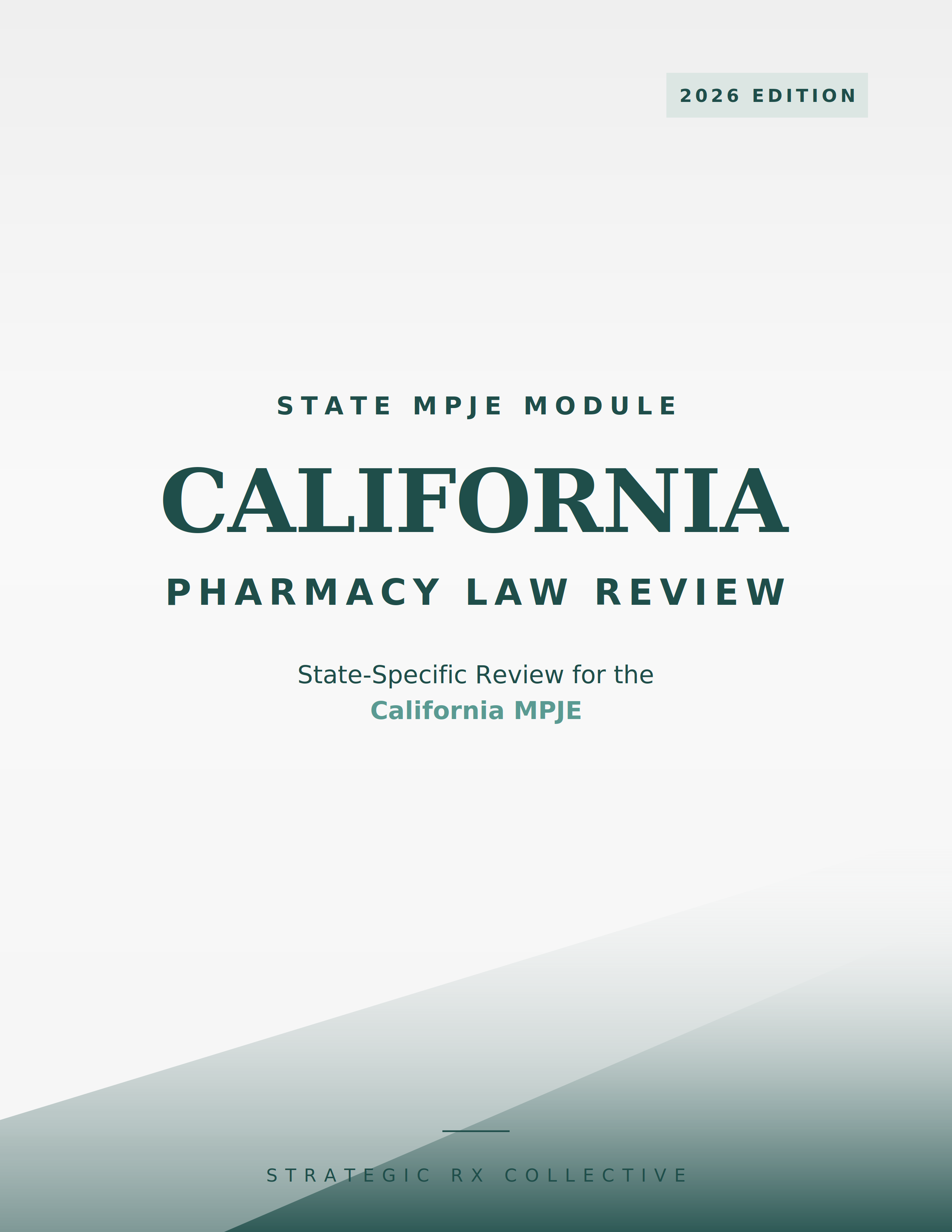California MPJE State Module — cover