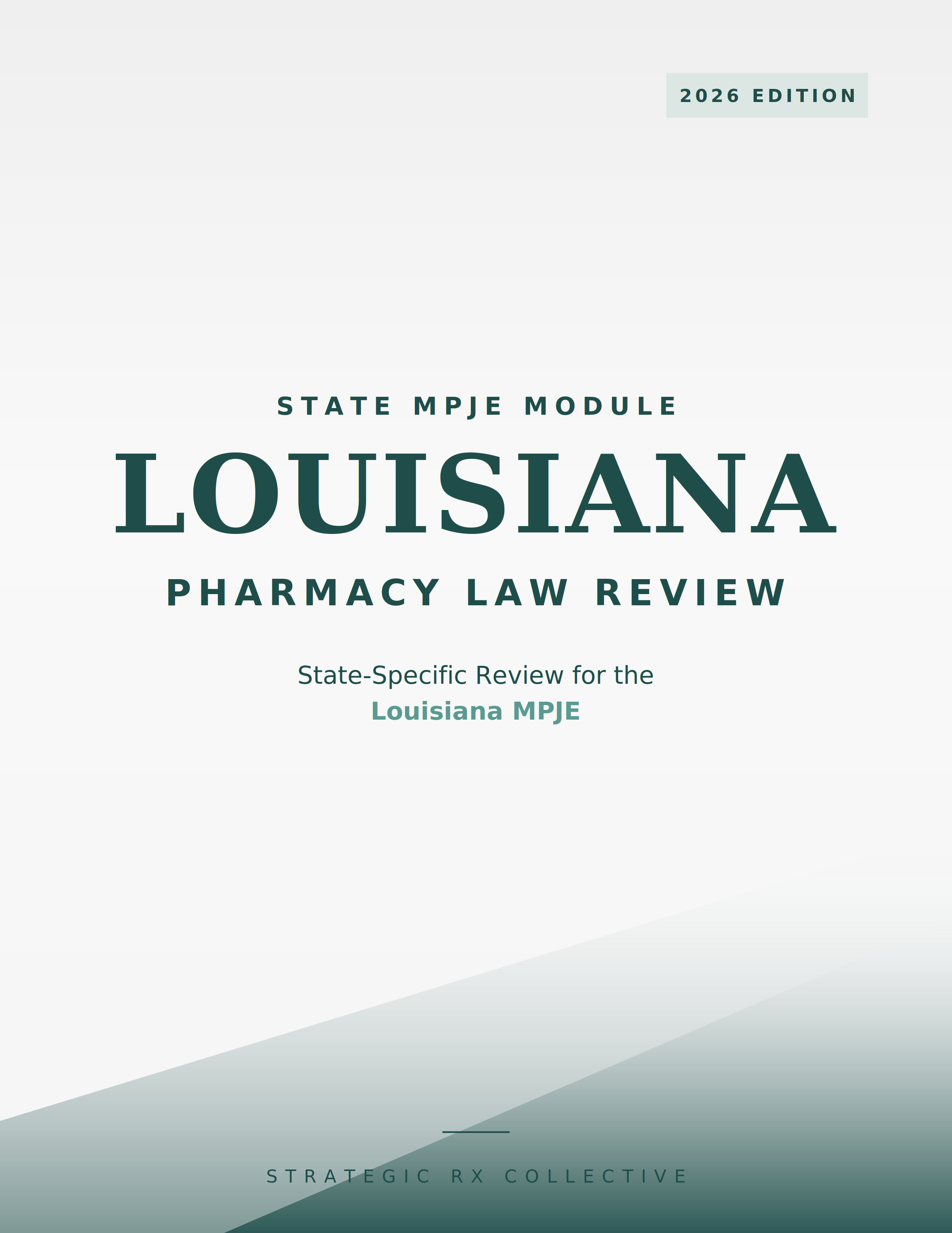 Louisiana MPJE State Module — cover