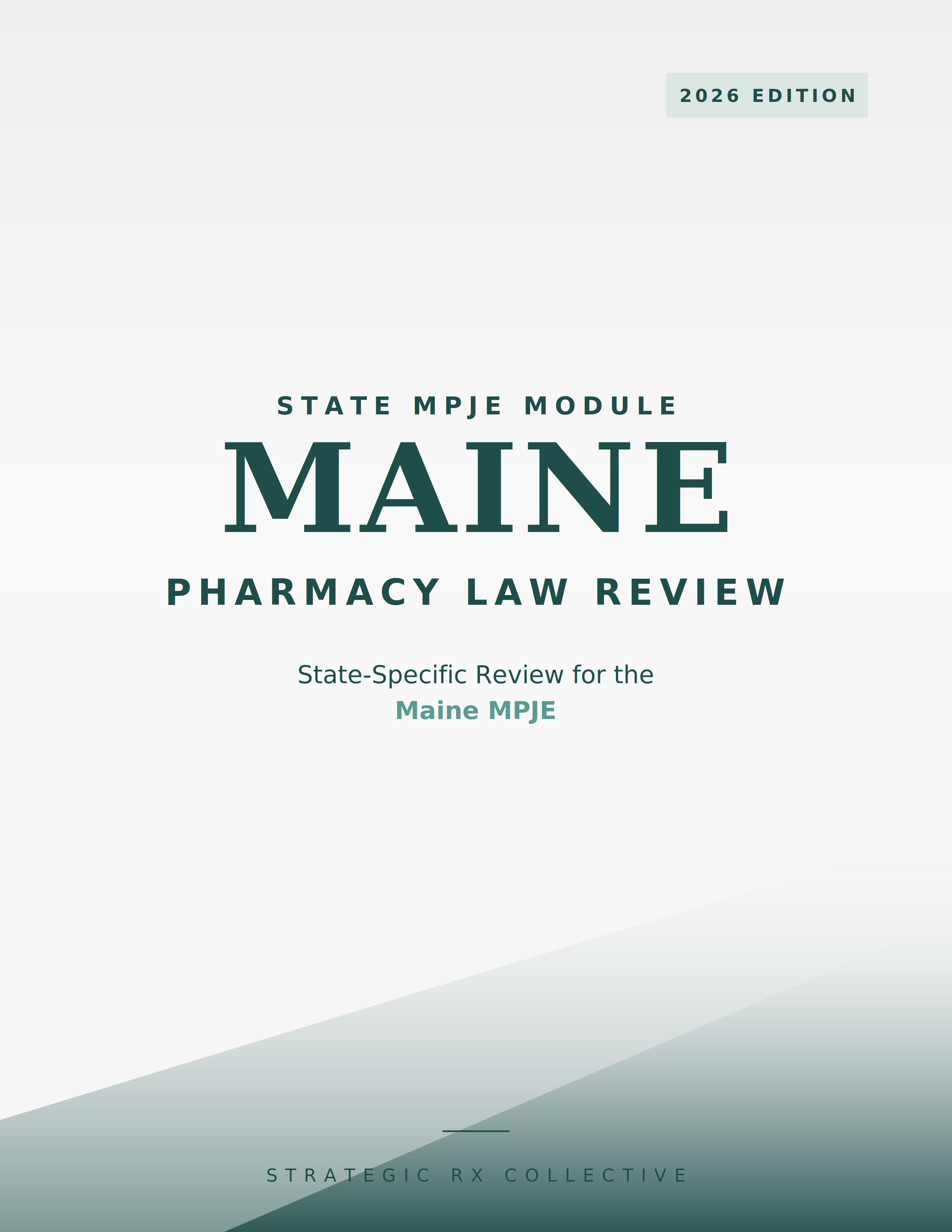 Maine MPJE State Module — cover